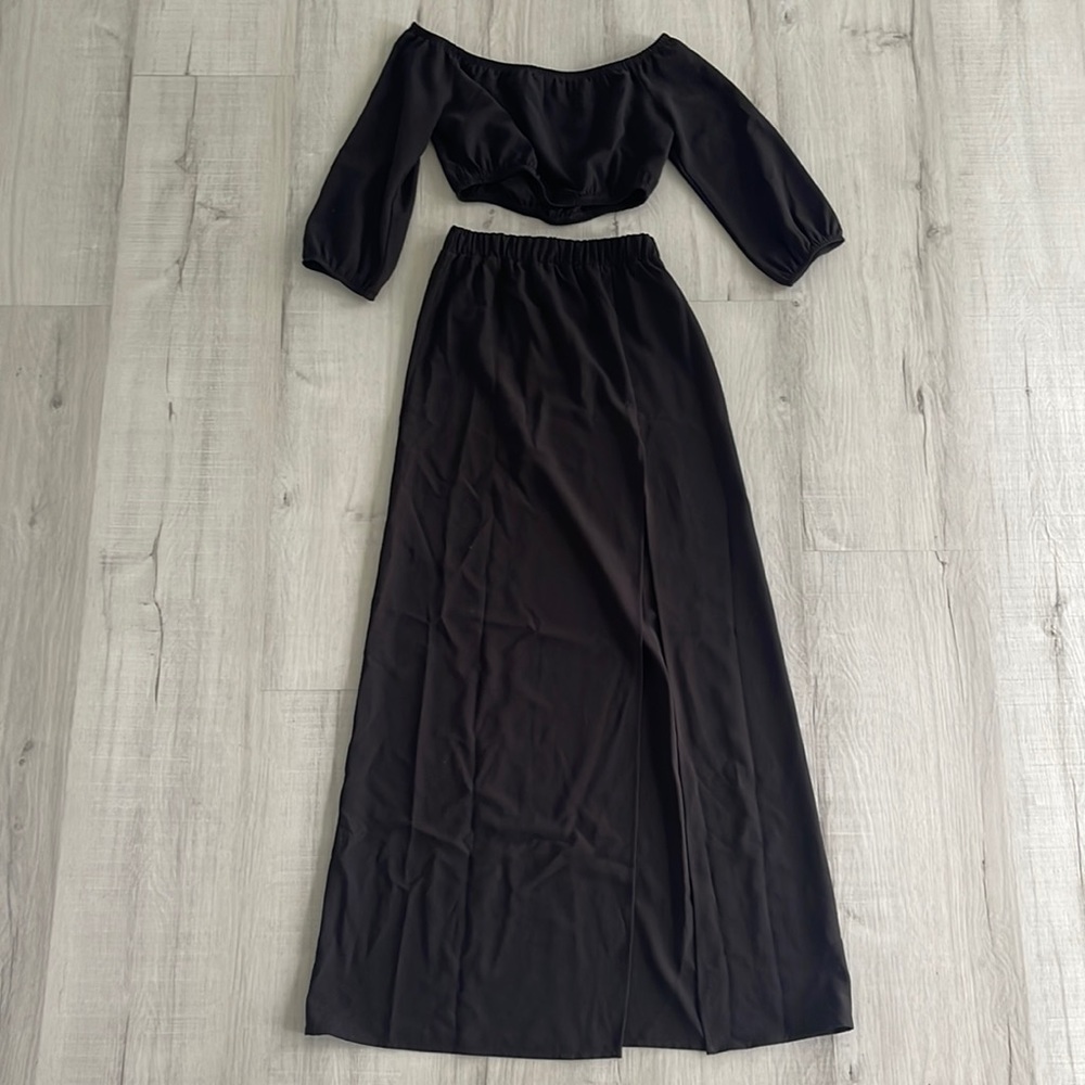 Two Piece Black Set - Small